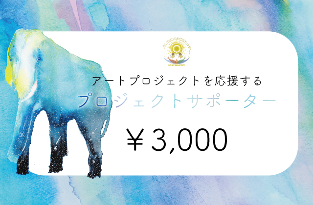 プロジェクトサポーター¥3,000
