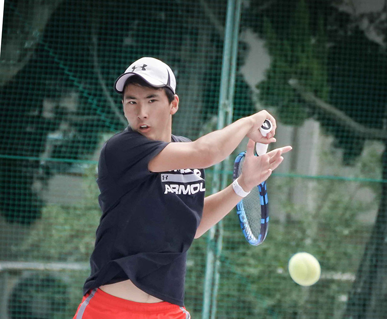 テニス花田海翔選手
